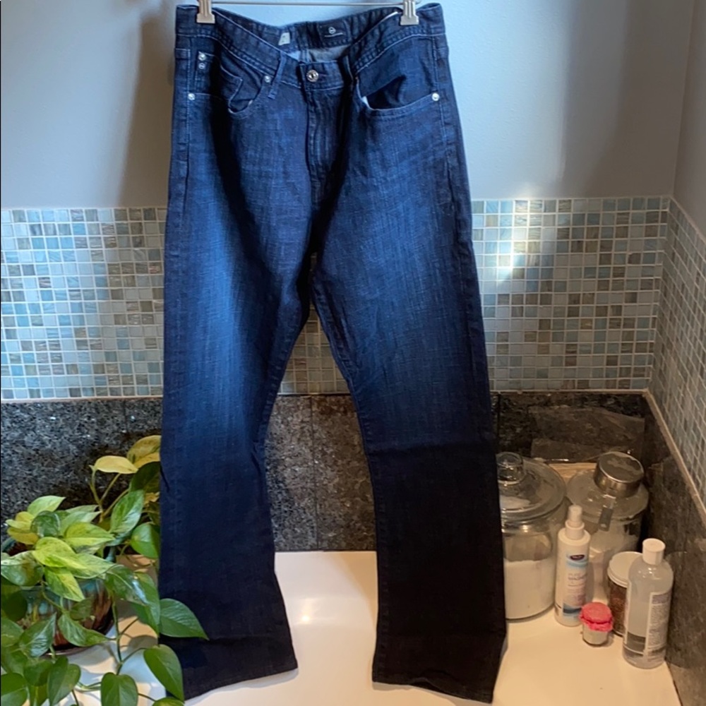 Adriano Goldschmied dark wash jeans